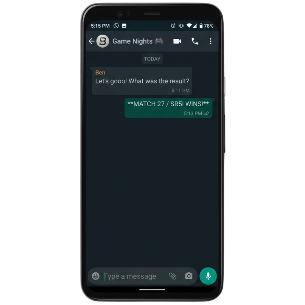 WhatsApp Result 1